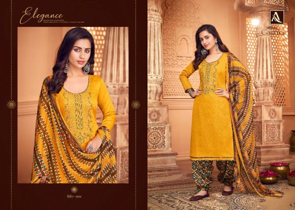 Alok Gaurika Beautiful Ethnic Wear Dress Materials